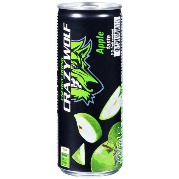 Crazy Wolf Apple Taste 250ML